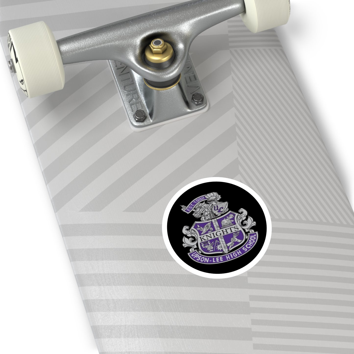 Upson-Lee High School Round Stickers, Indoor\Outdoor