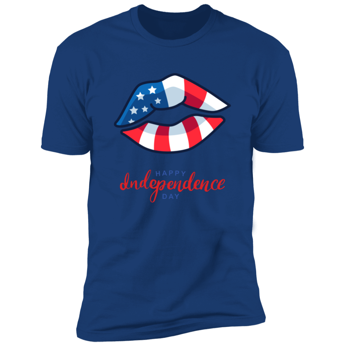 Independance Day Lips Tee