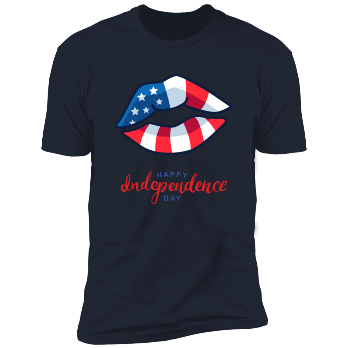 Independance Day Lips Tee