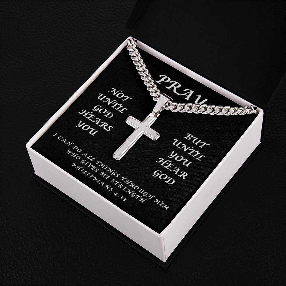 Faith / Men / Son / Grandson / Dad / Father / Brother / Cross with chain