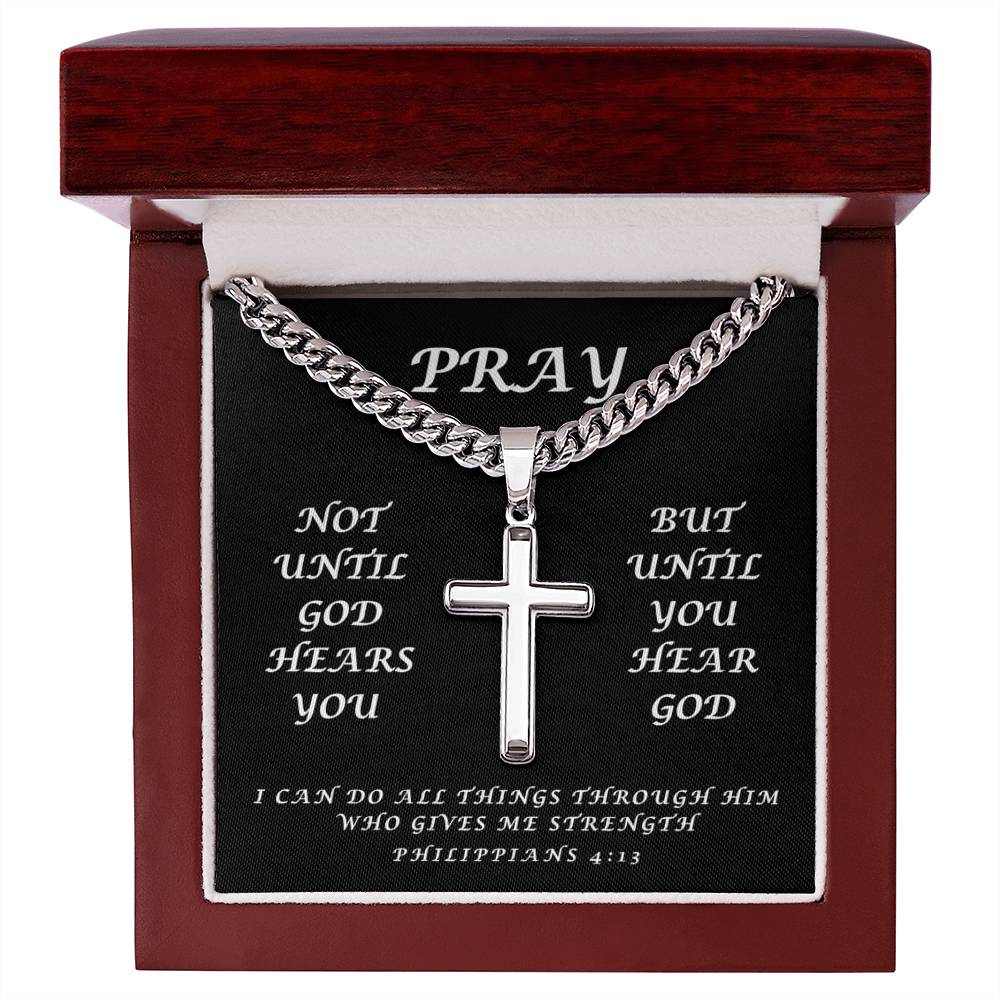 Faith / Men / Son / Grandson / Dad / Father / Brother / Cross with chain