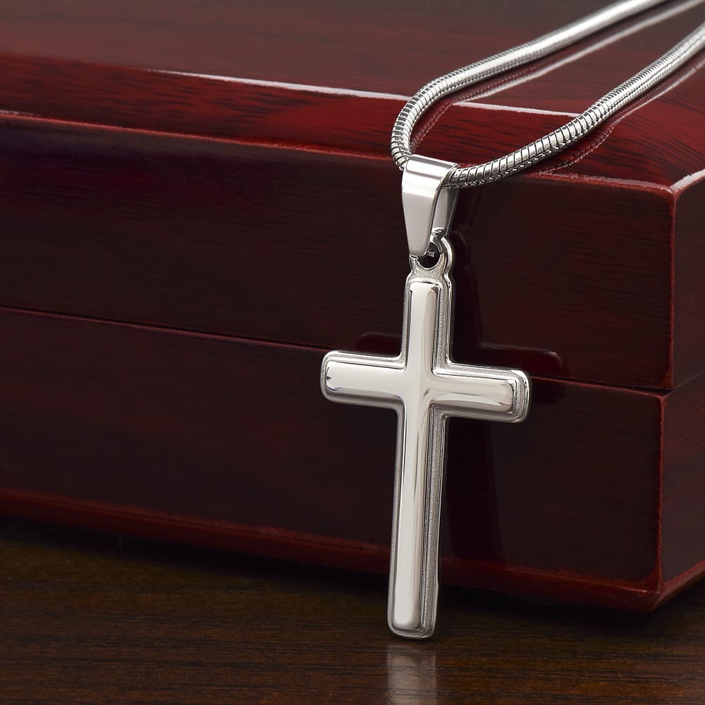 Husband / Man / Faith /Cross with Chain / Necklace