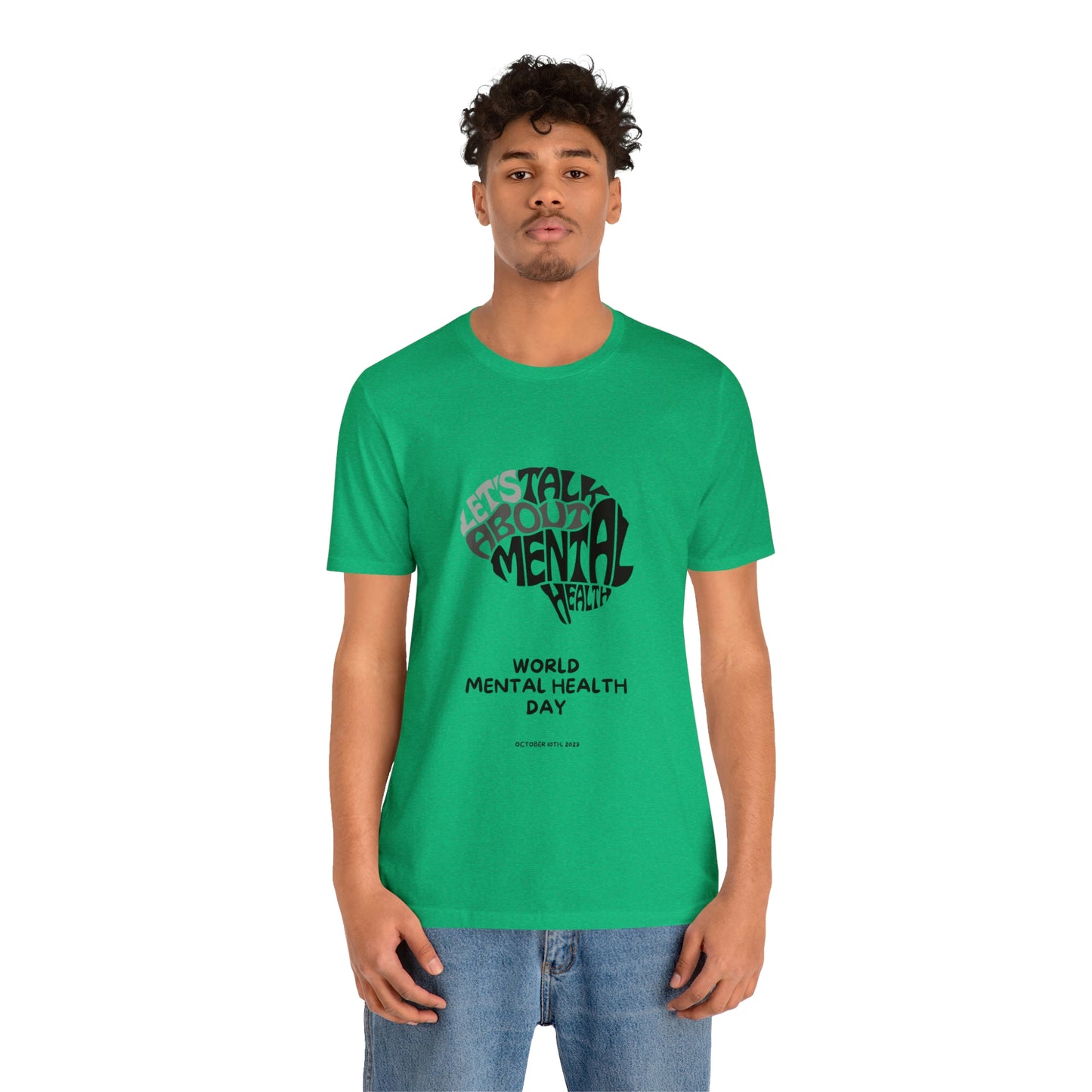 Mental Health Awareness Unisex Jersey Short Sleeve Tee