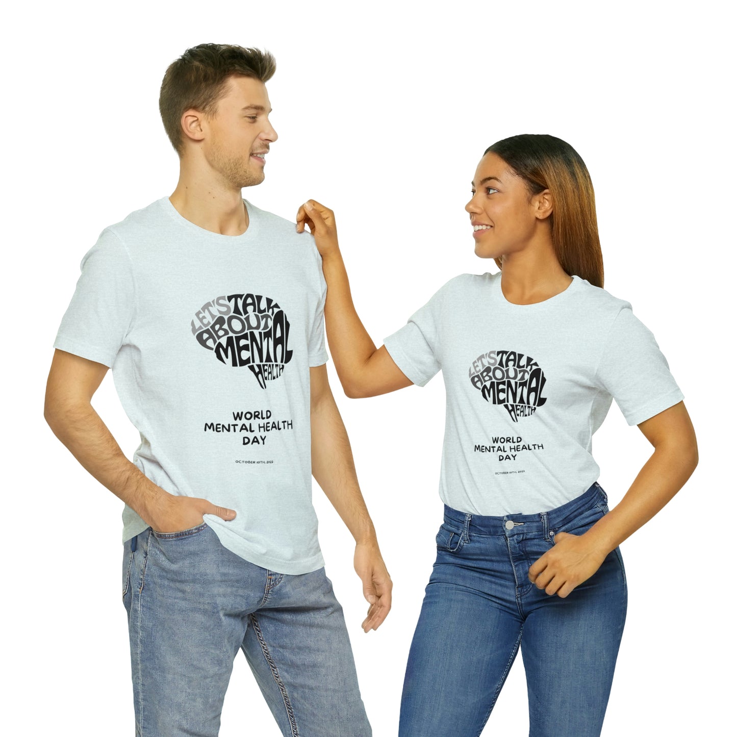 Mental Health Awareness Unisex Jersey Short Sleeve Tee