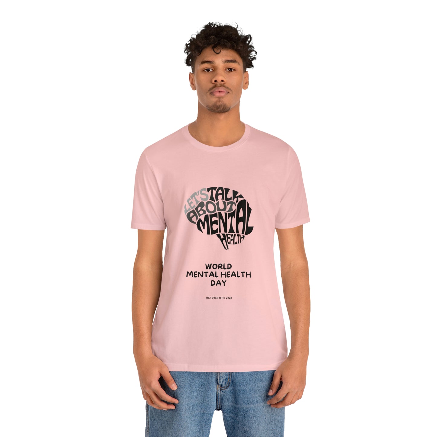 Mental Health Awareness Unisex Jersey Short Sleeve Tee