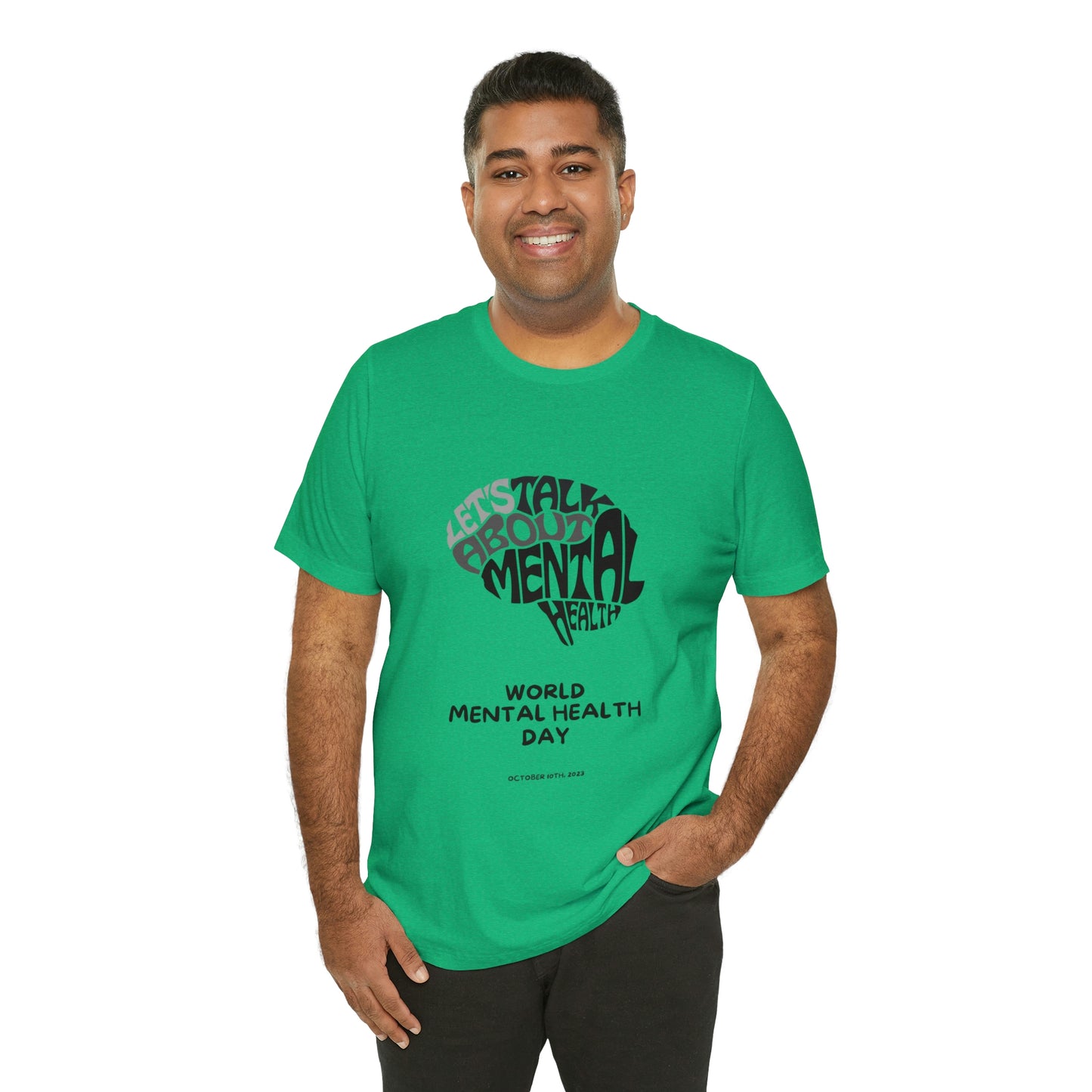 Mental Health Awareness Unisex Jersey Short Sleeve Tee