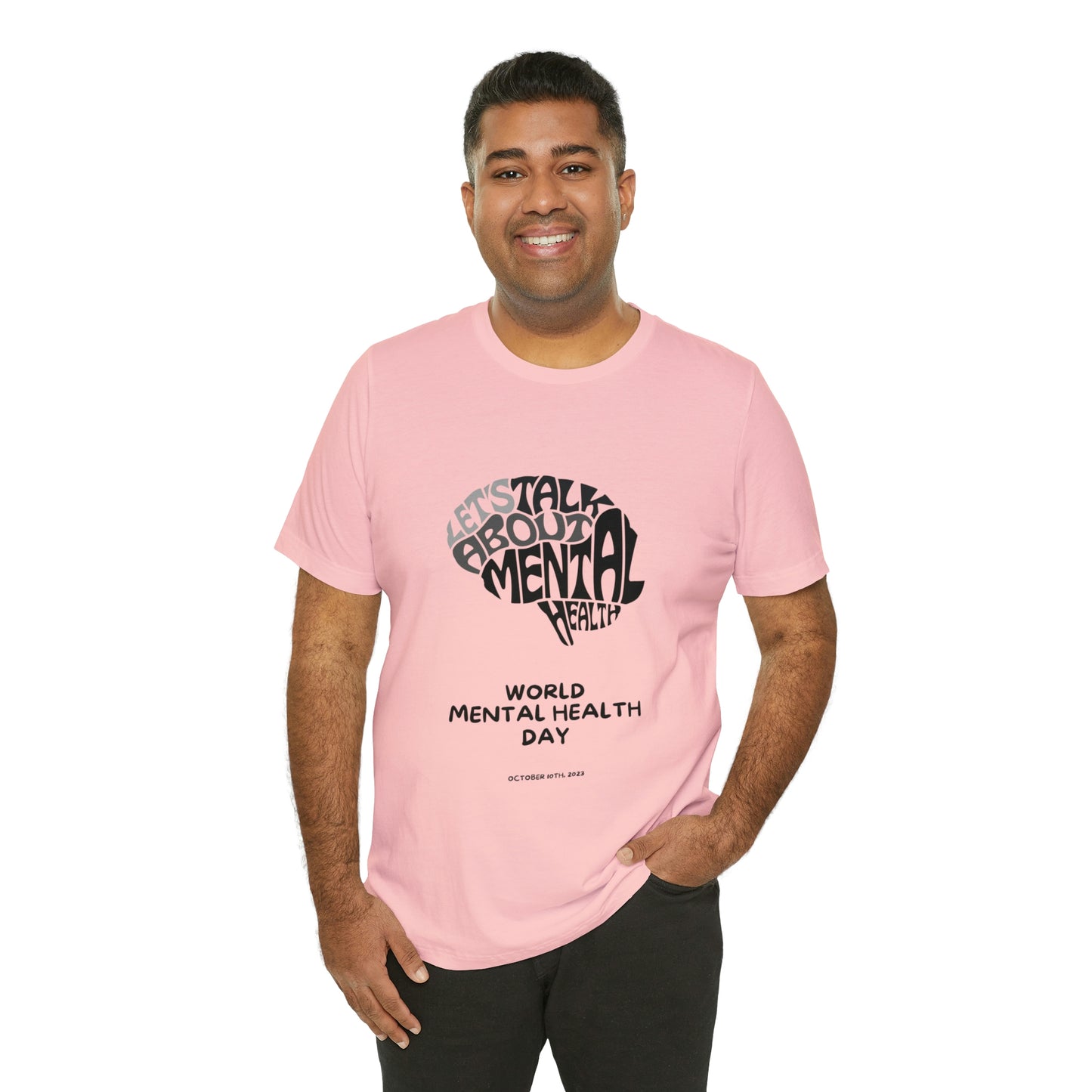 Mental Health Awareness Unisex Jersey Short Sleeve Tee