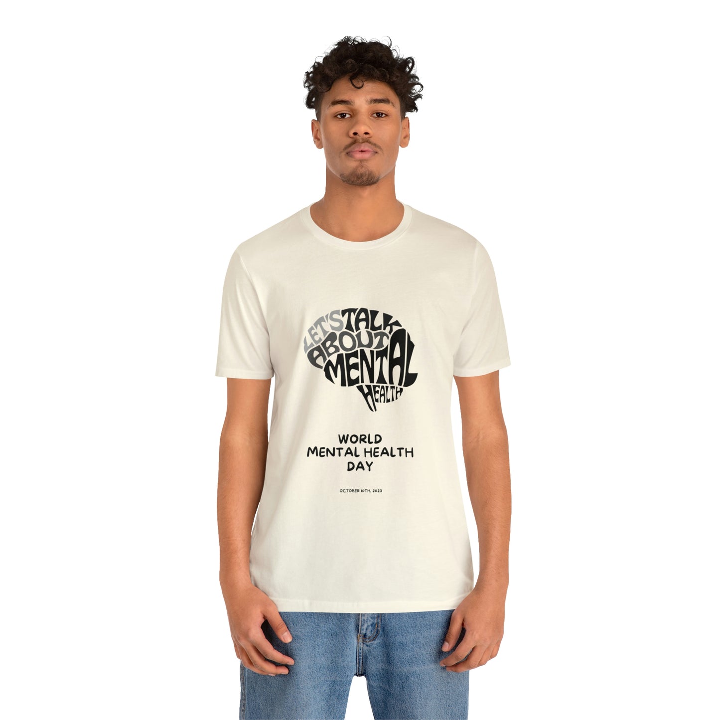 Mental Health Awareness Unisex Jersey Short Sleeve Tee