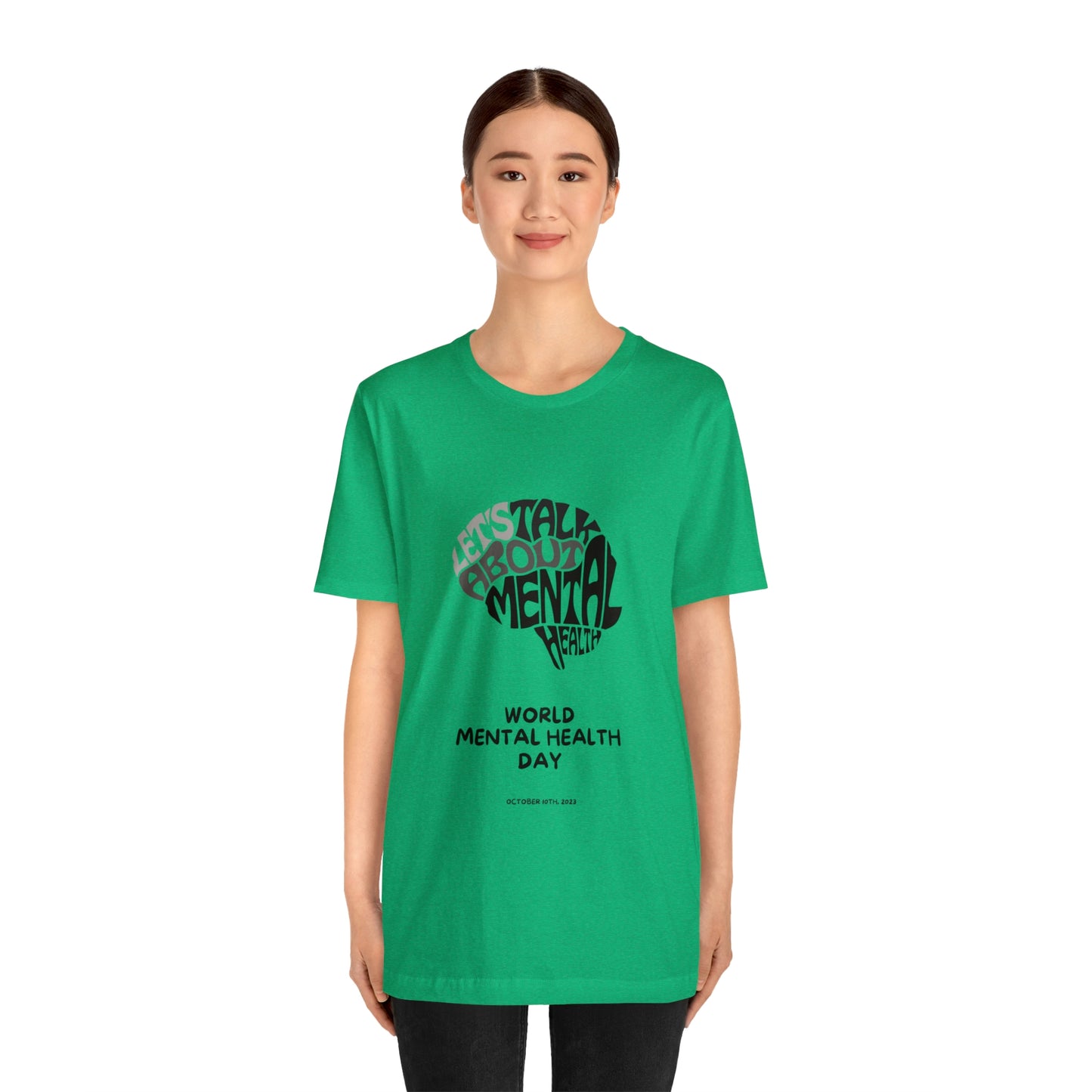 Mental Health Awareness Unisex Jersey Short Sleeve Tee