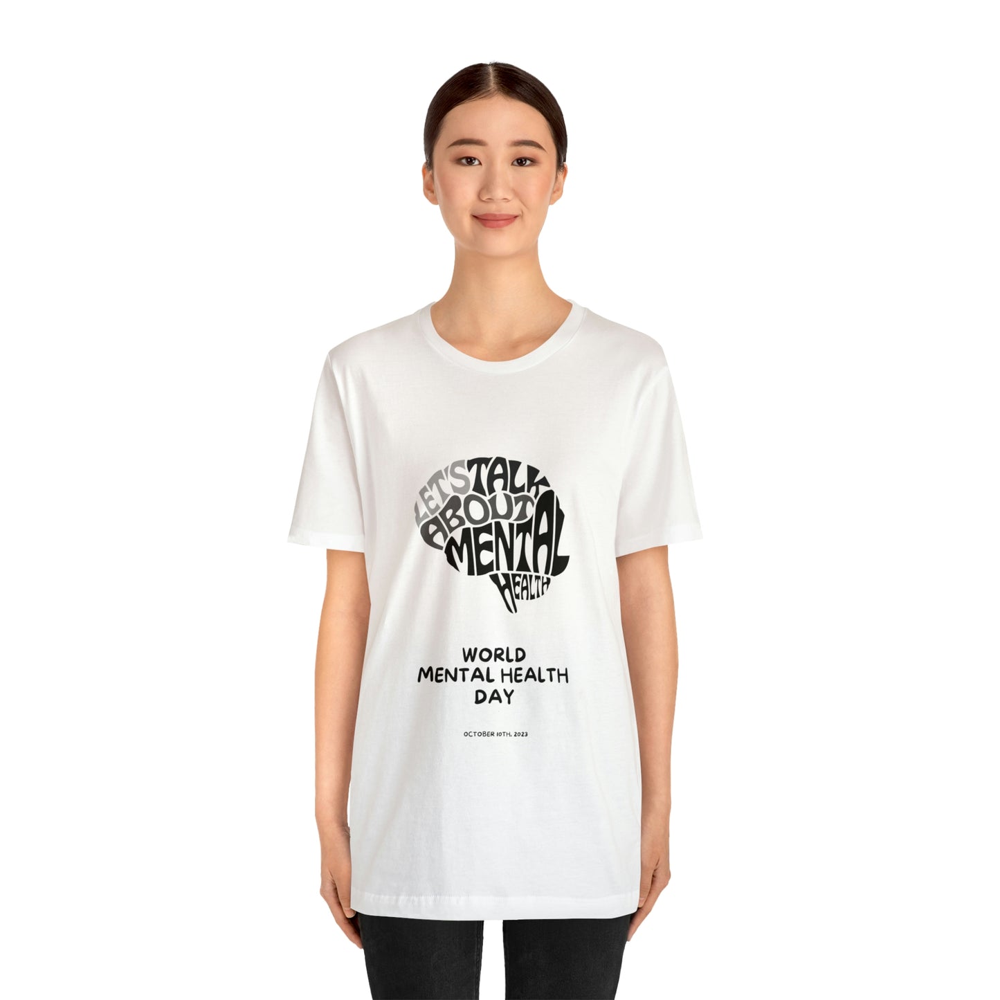 Mental Health Awareness Unisex Jersey Short Sleeve Tee