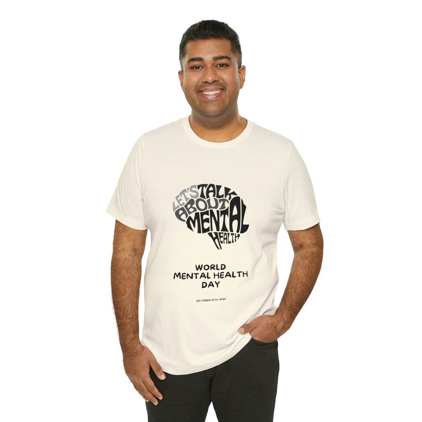 Mental Health Awareness Unisex Jersey Short Sleeve Tee