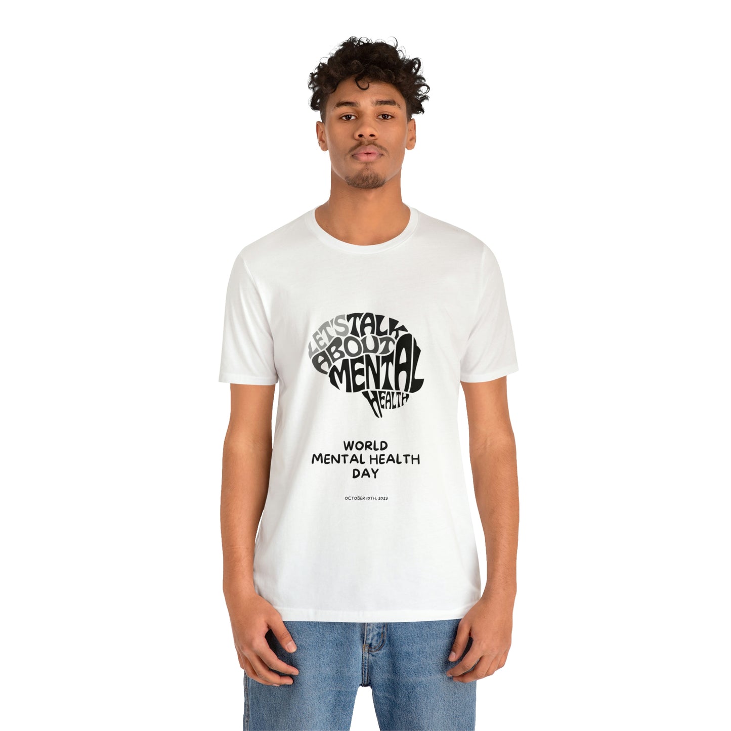 Mental Health Awareness Unisex Jersey Short Sleeve Tee