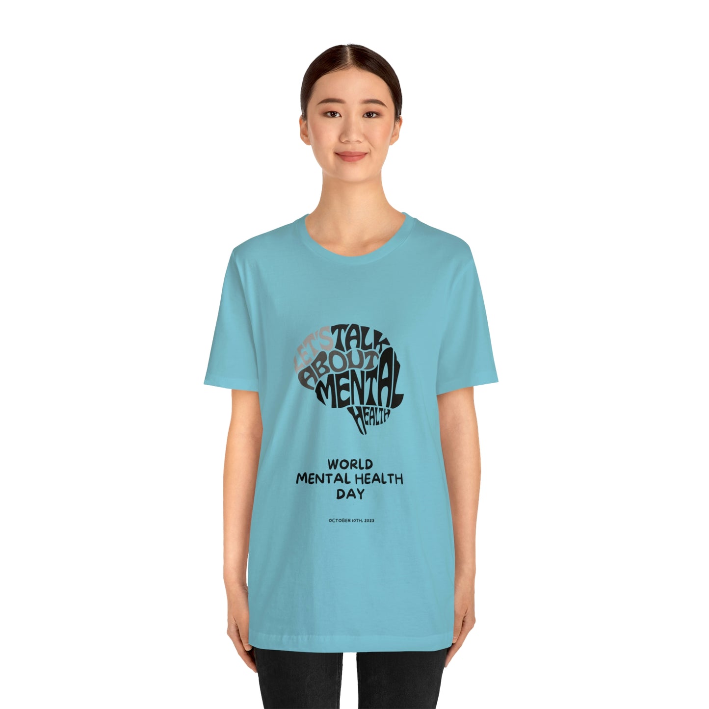 Mental Health Awareness Unisex Jersey Short Sleeve Tee