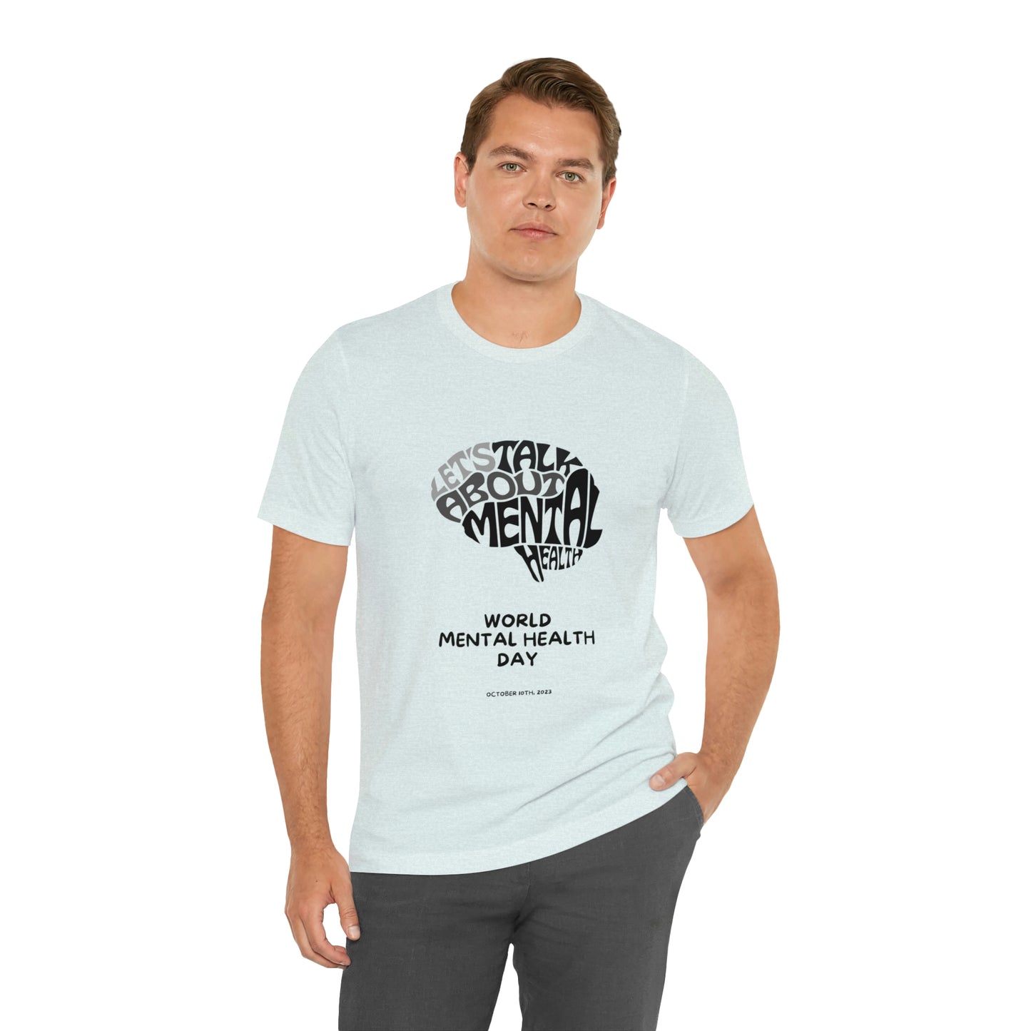 Mental Health Awareness Unisex Jersey Short Sleeve Tee