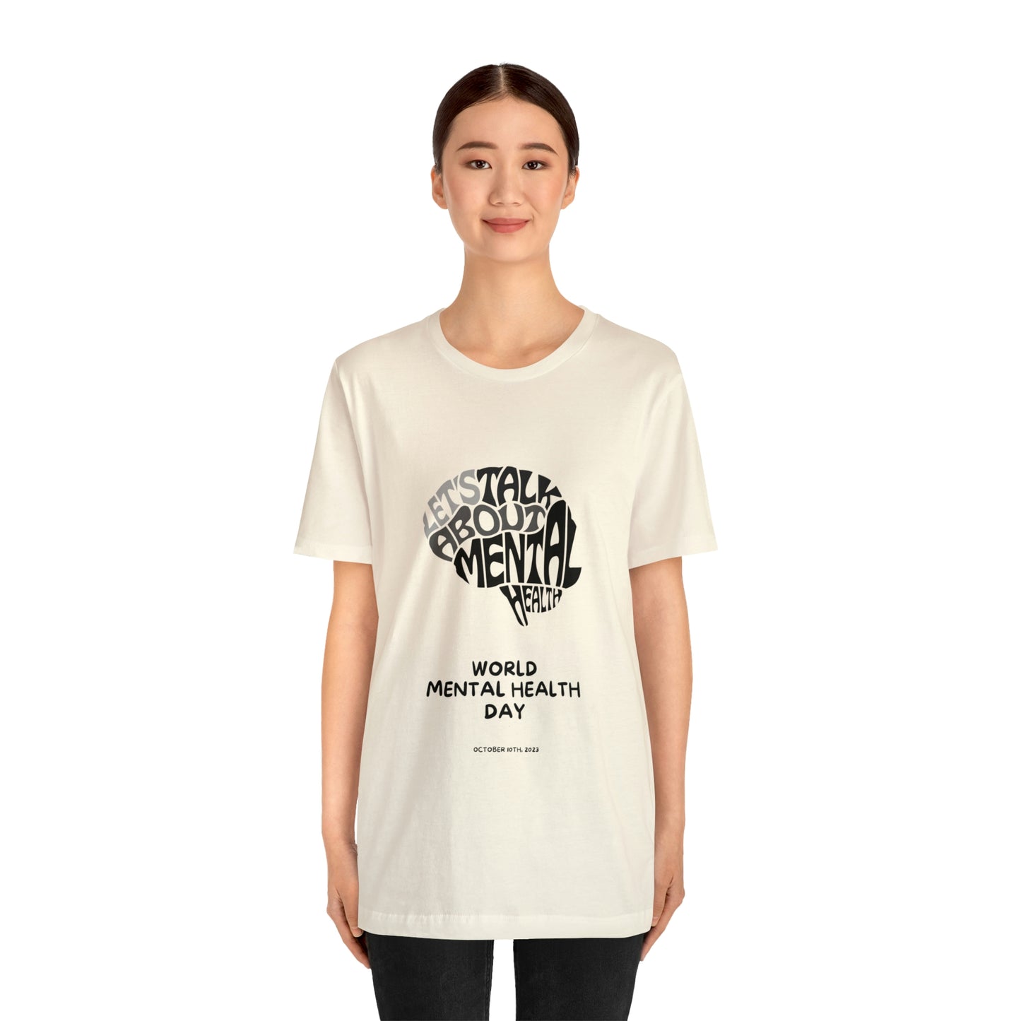 Mental Health Awareness Unisex Jersey Short Sleeve Tee
