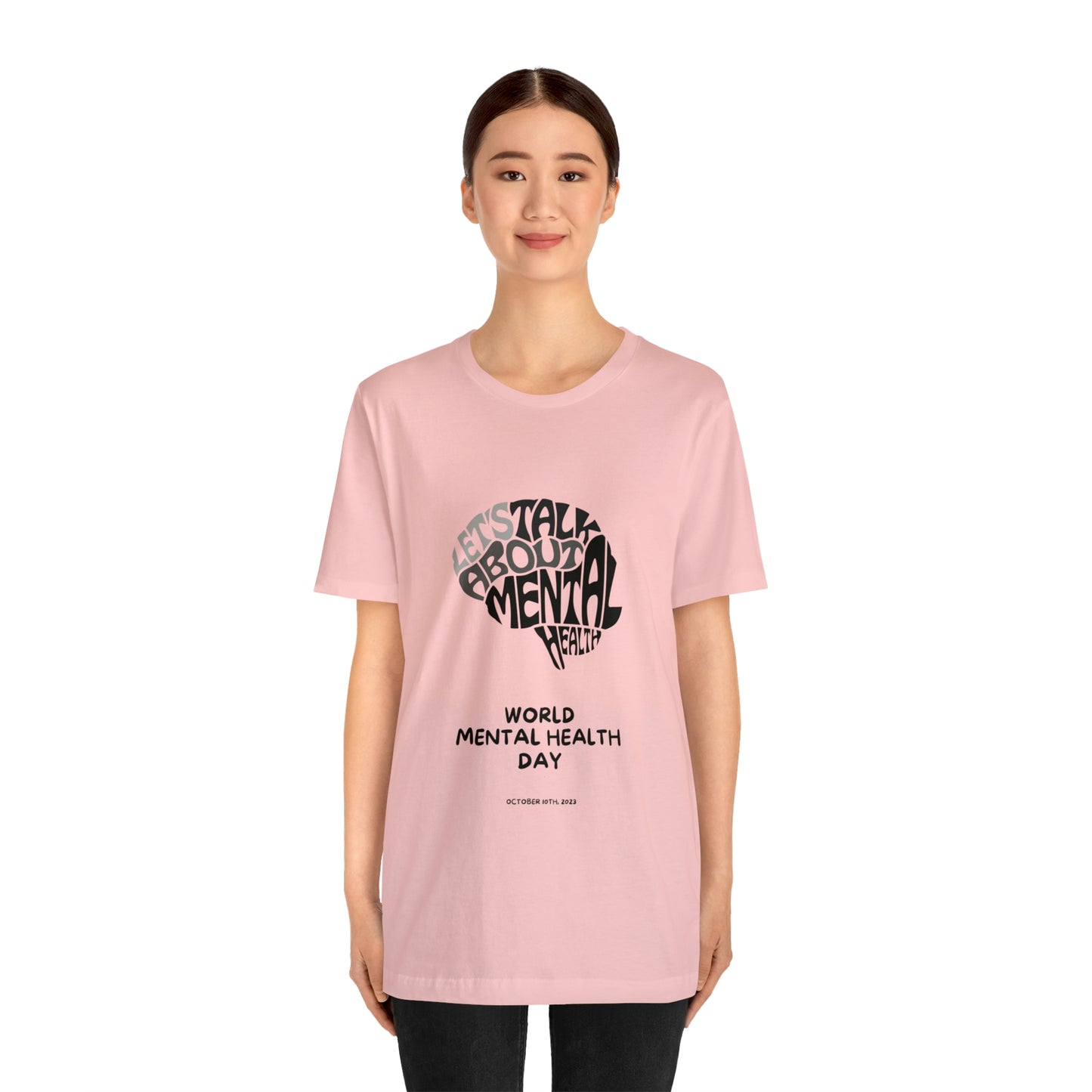 Mental Health Awareness Unisex Jersey Short Sleeve Tee