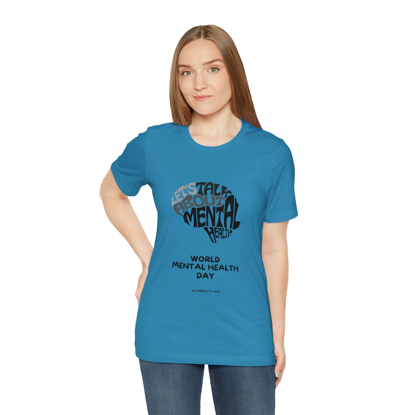 Mental Health Awareness Unisex Jersey Short Sleeve Tee