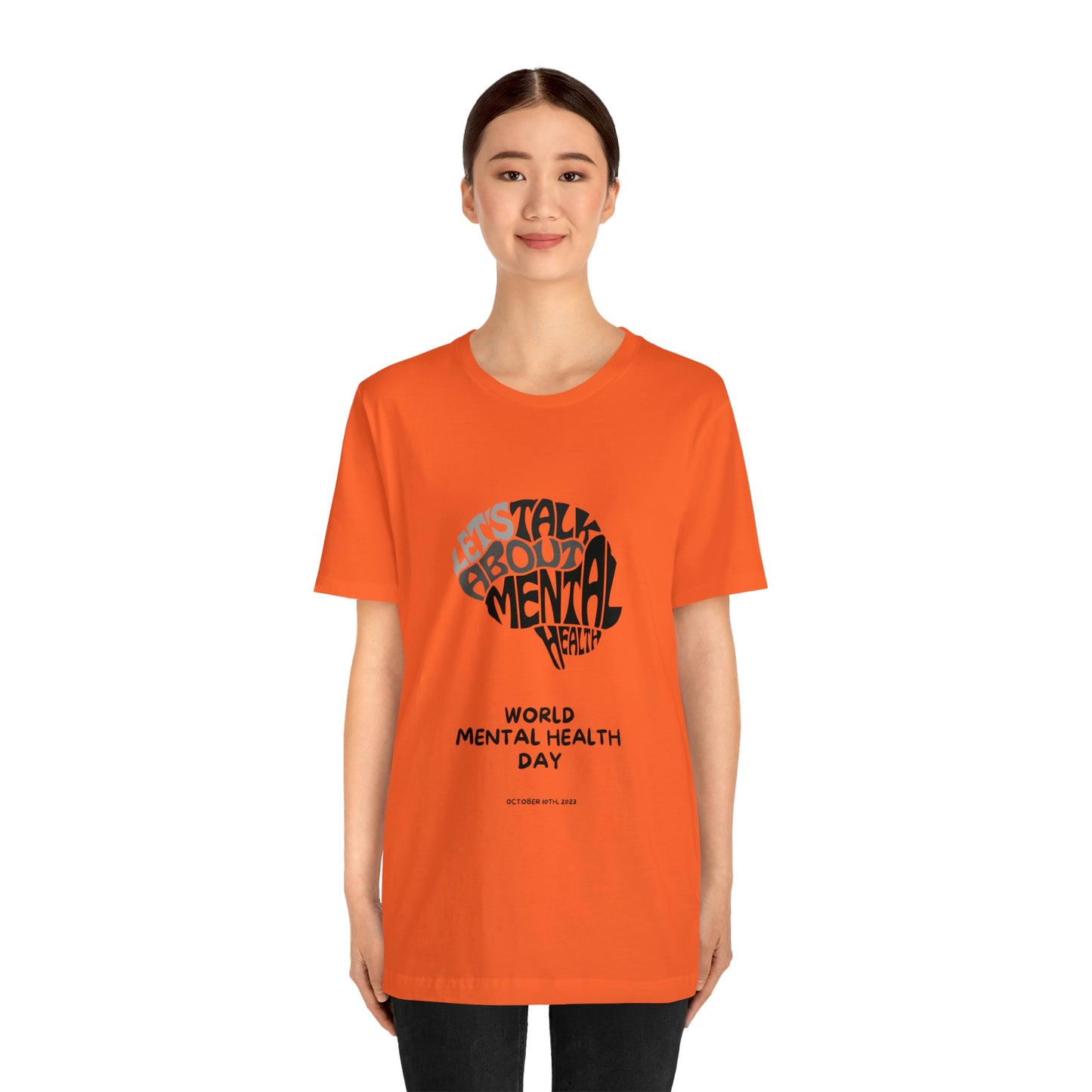 Mental Health Awareness Unisex Jersey Short Sleeve Tee
