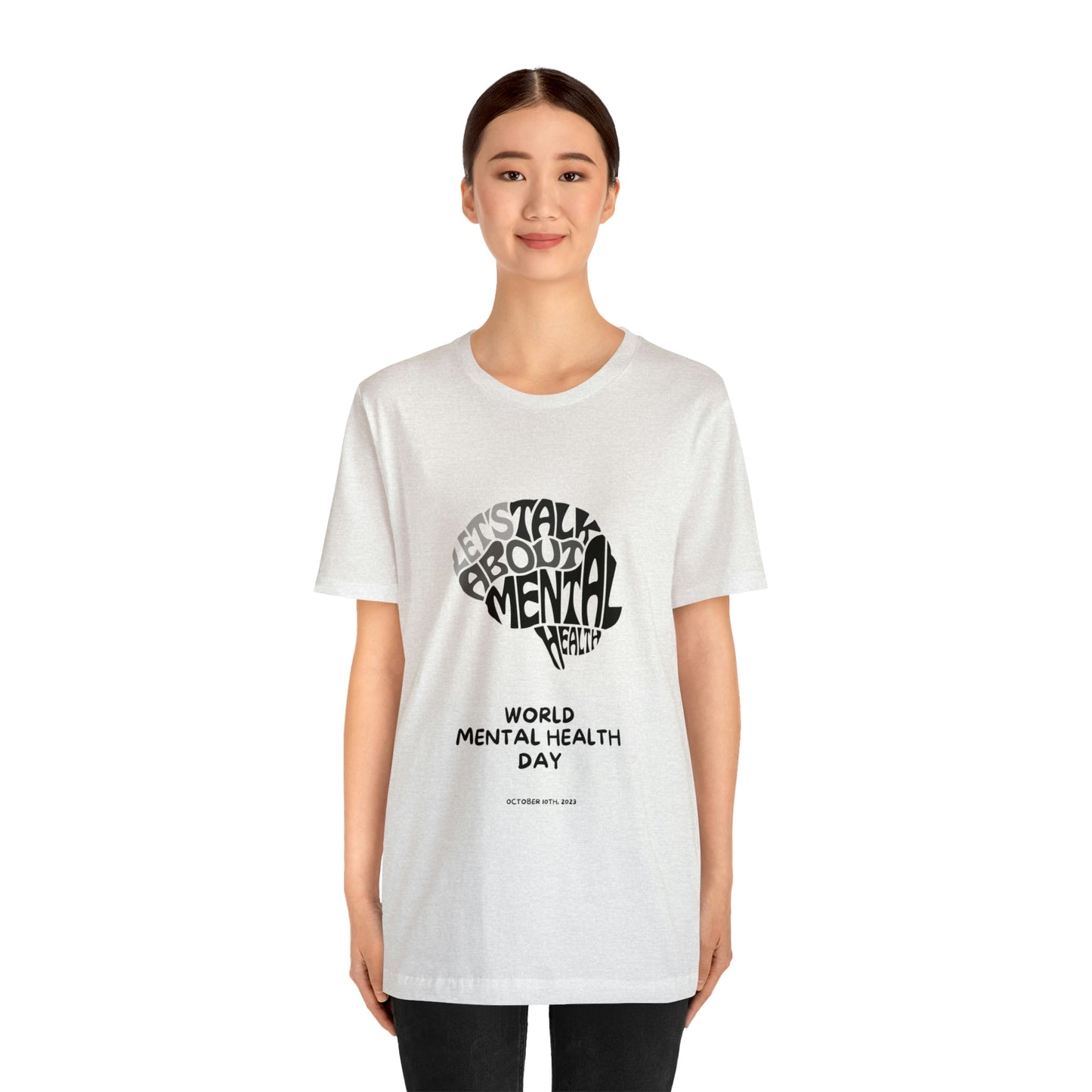 Mental Health Awareness Unisex Jersey Short Sleeve Tee