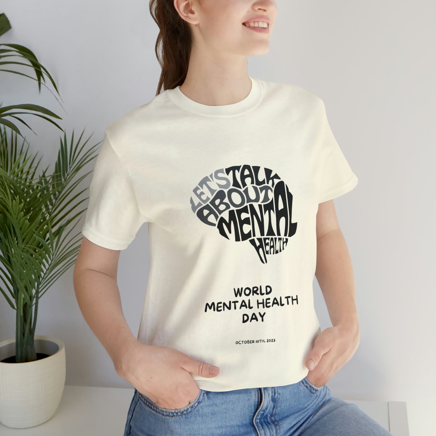 Mental Health Awareness Unisex Jersey Short Sleeve Tee