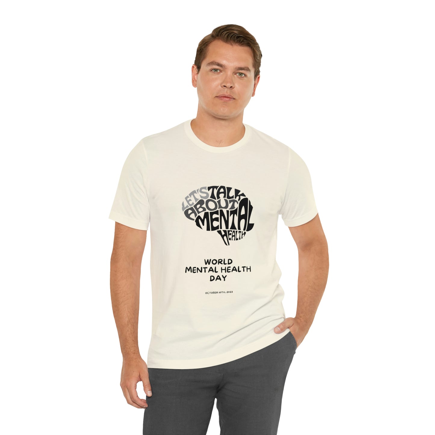 Mental Health Awareness Unisex Jersey Short Sleeve Tee