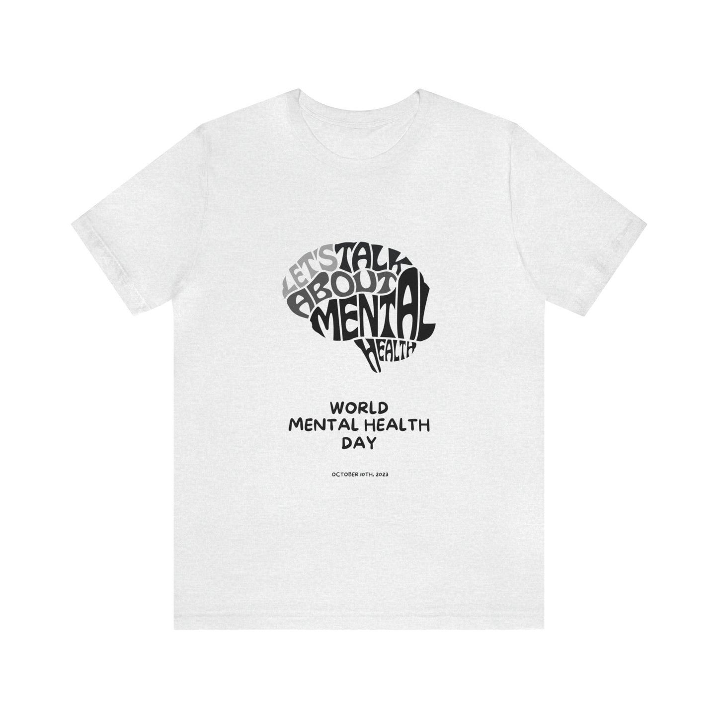 Mental Health Awareness Unisex Jersey Short Sleeve Tee