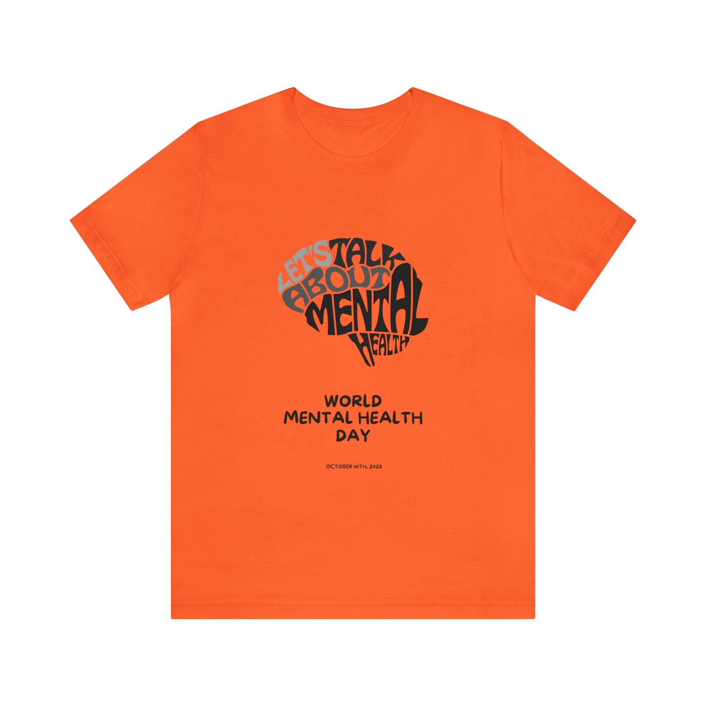 Mental Health Awareness Unisex Jersey Short Sleeve Tee