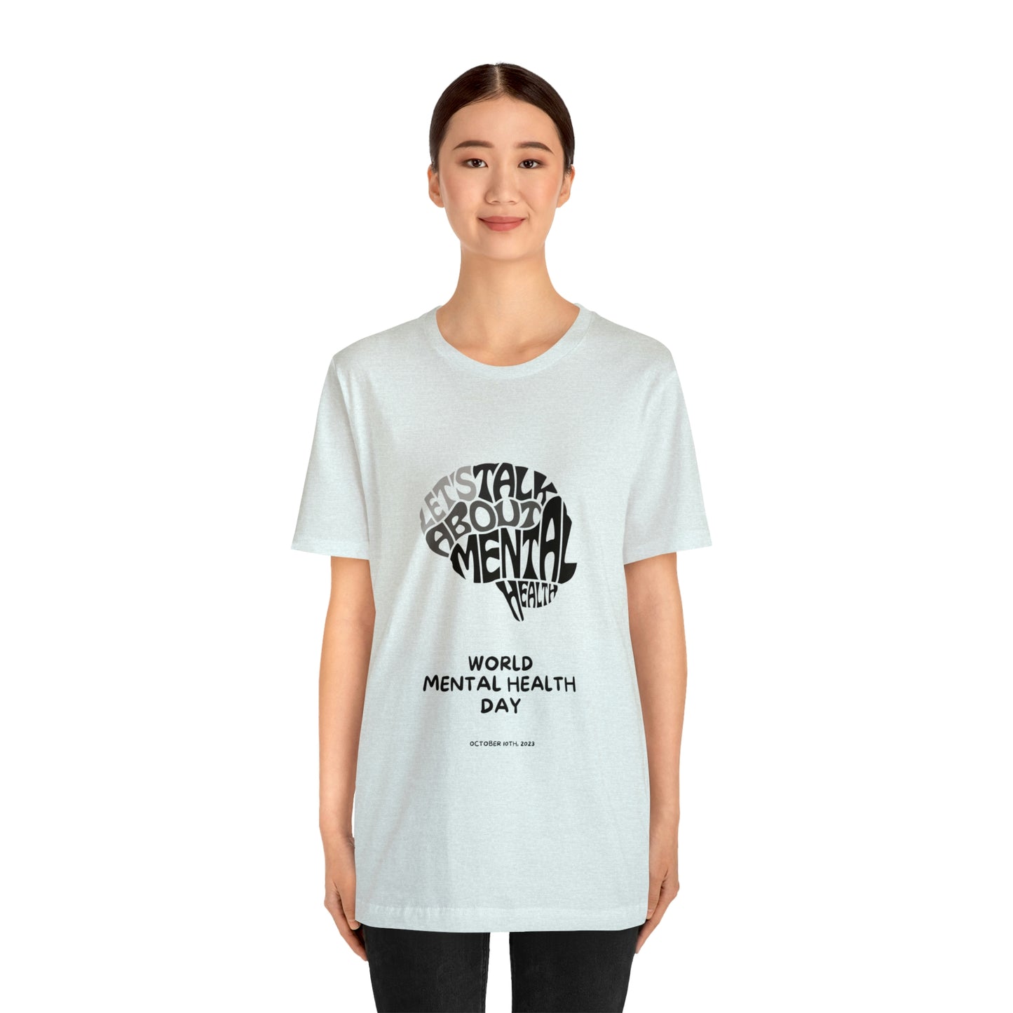 Mental Health Awareness Unisex Jersey Short Sleeve Tee