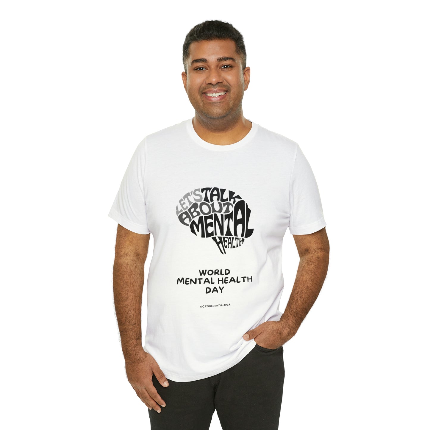 Mental Health Awareness Unisex Jersey Short Sleeve Tee