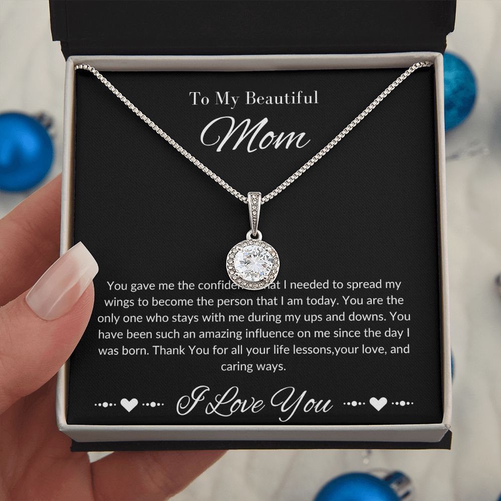 Mom Stepmom Mother's Day, Perfect I Love You Eternal Hope Neckless
