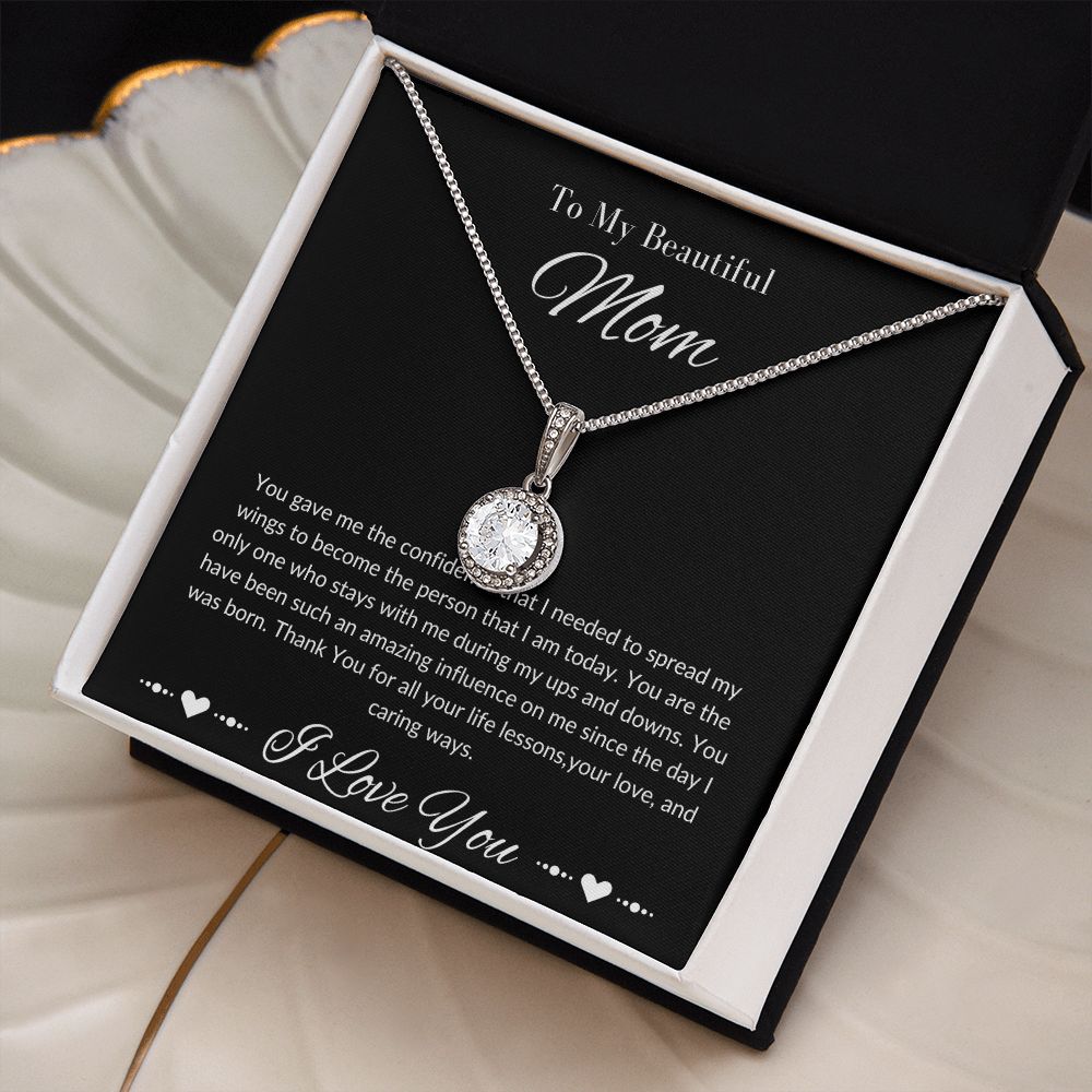 Mom Stepmom Mother's Day, Perfect I Love You Eternal Hope Neckless