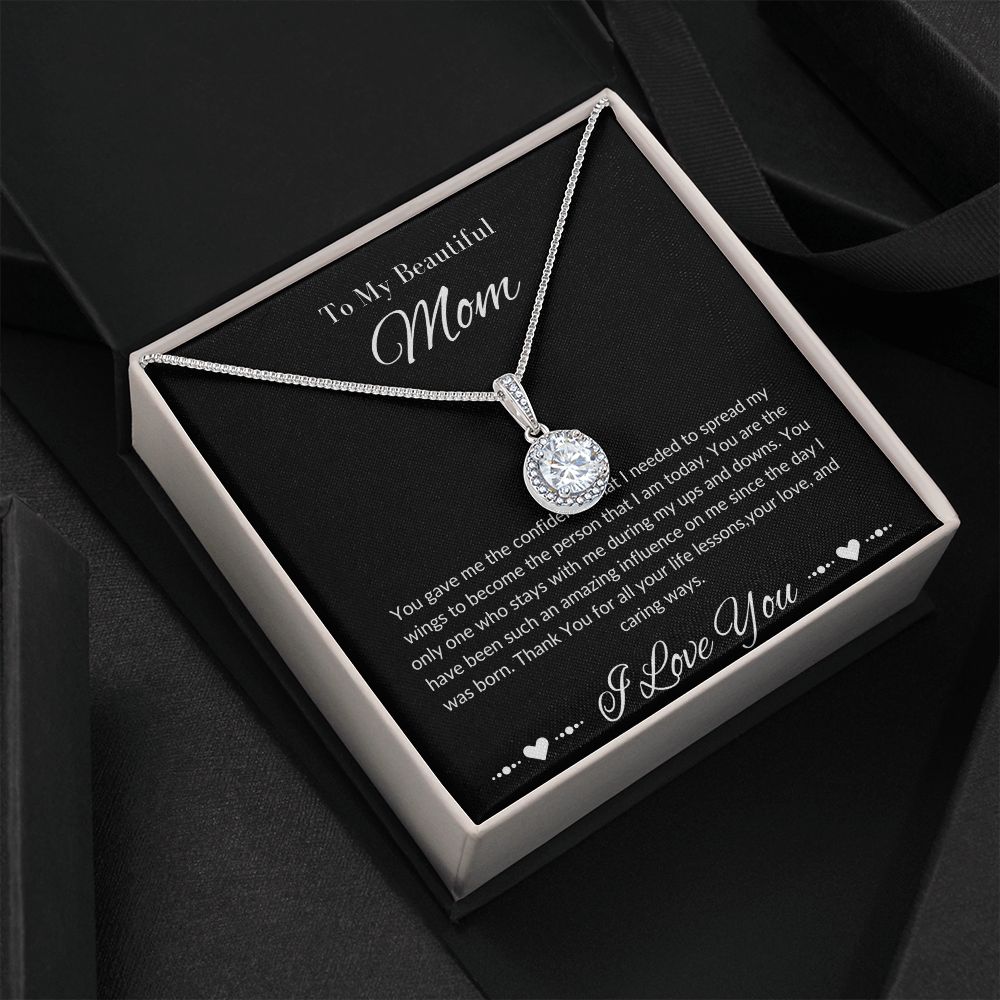 Mom Stepmom Mother's Day, Perfect I Love You Eternal Hope Neckless