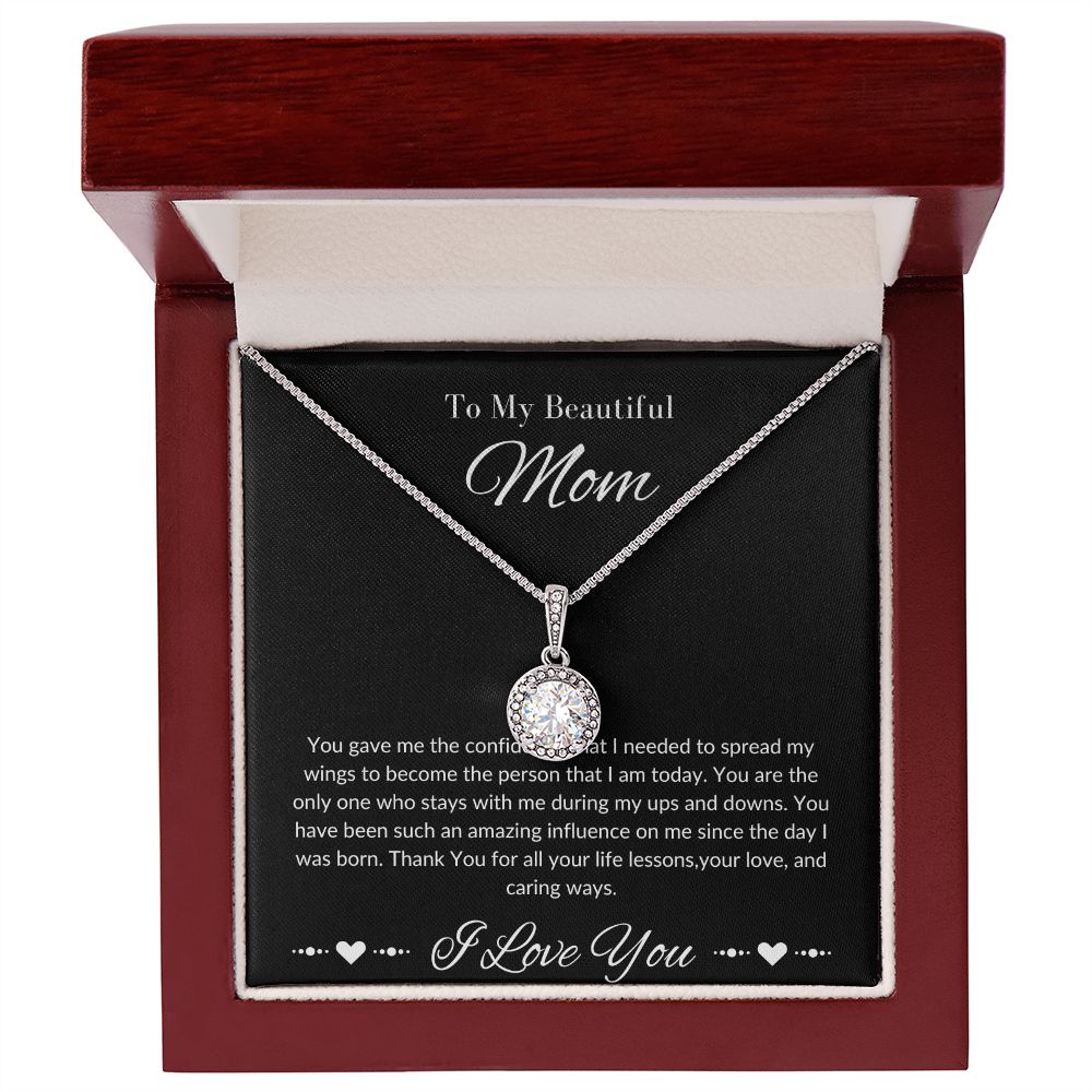 Mom Stepmom Mother's Day, Perfect I Love You Eternal Hope Neckless