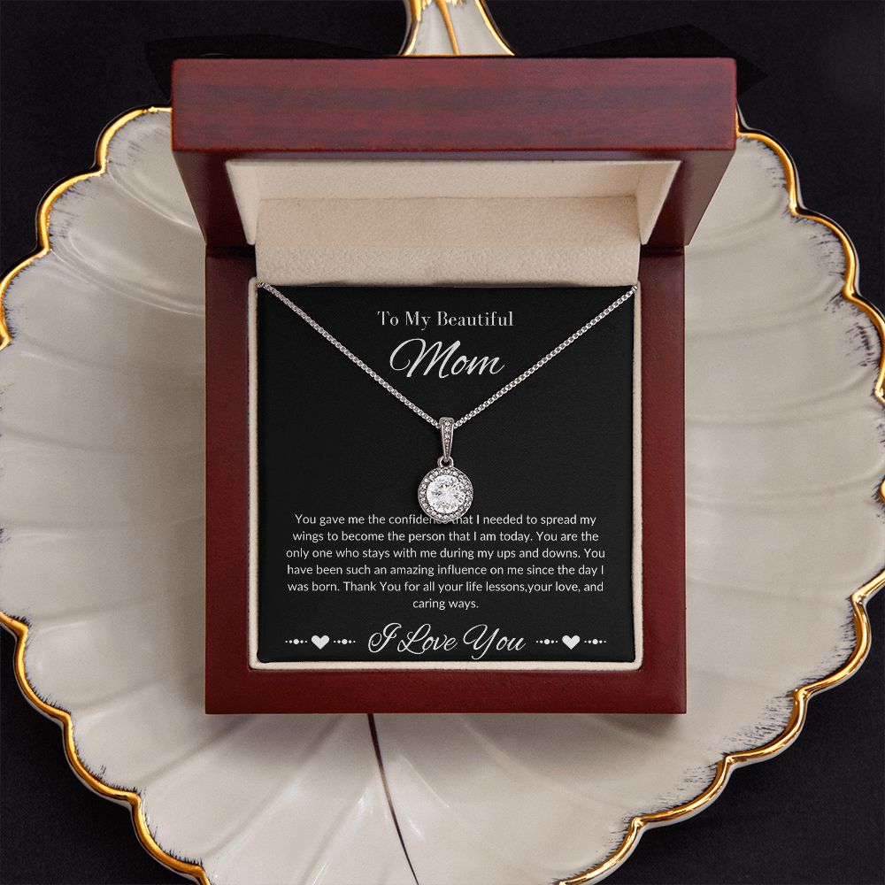 Mom Stepmom Mother's Day, Perfect I Love You Eternal Hope Neckless