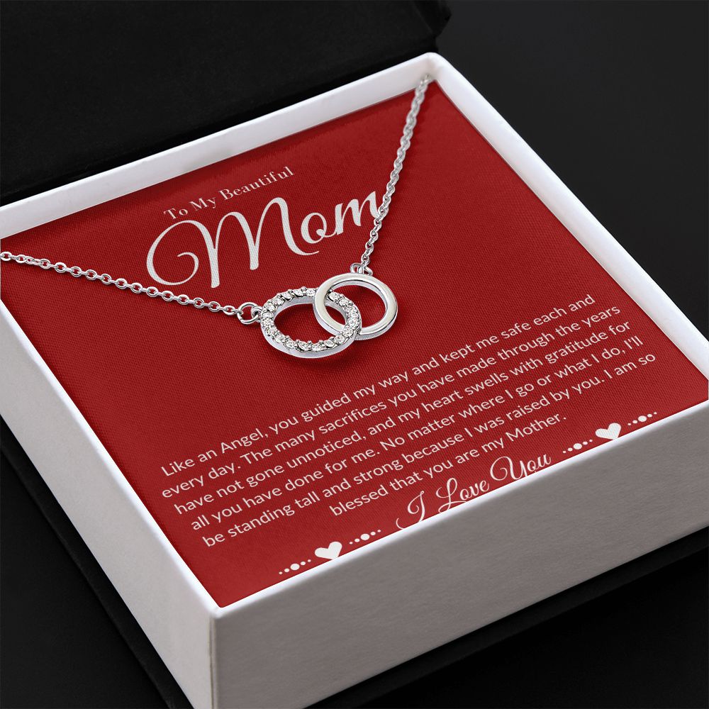 Mom Stepmom Mother's day Neckless Perfect Pair Neckless