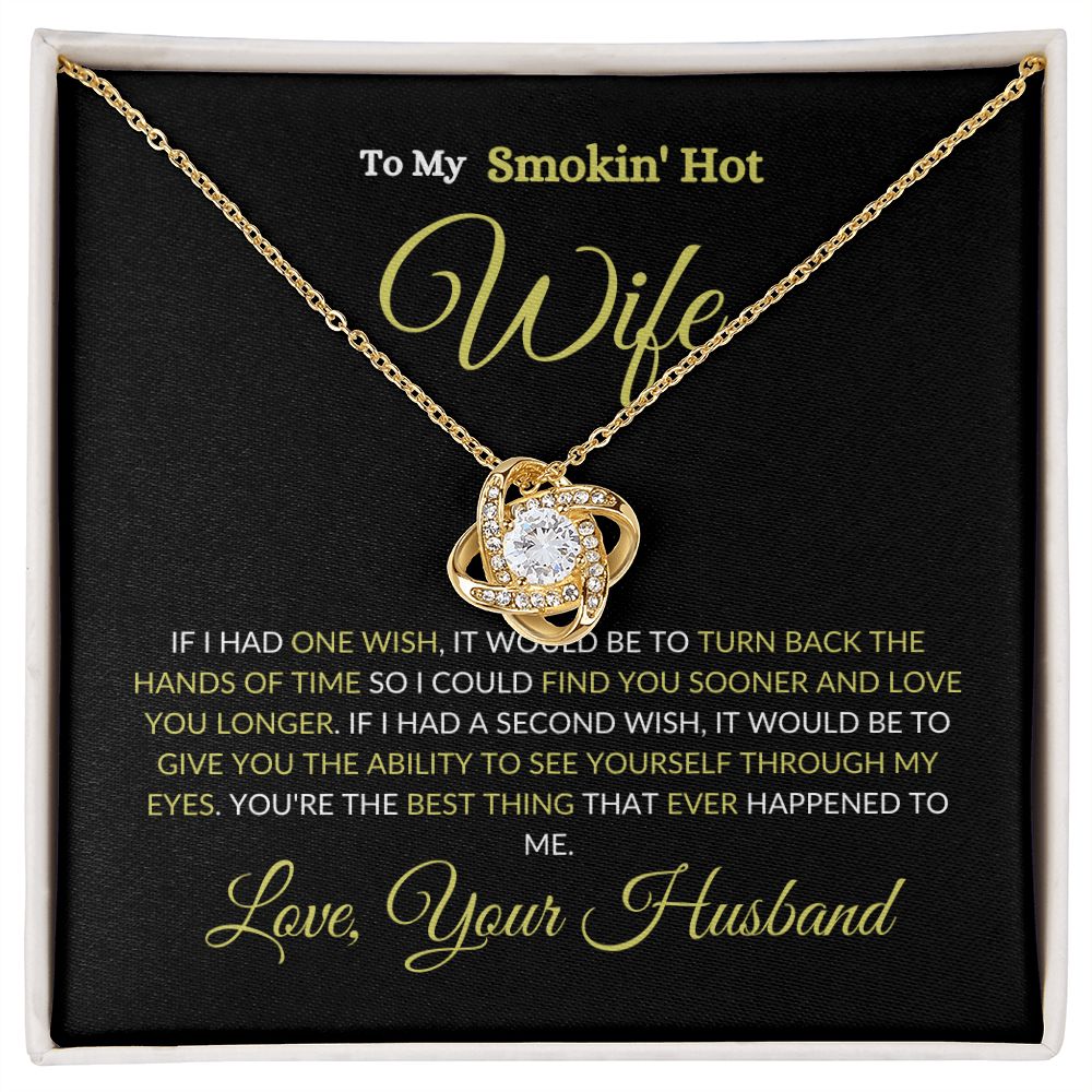 Wife Neckless Love Knot
