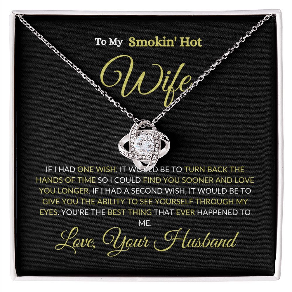 Wife Neckless Love Knot