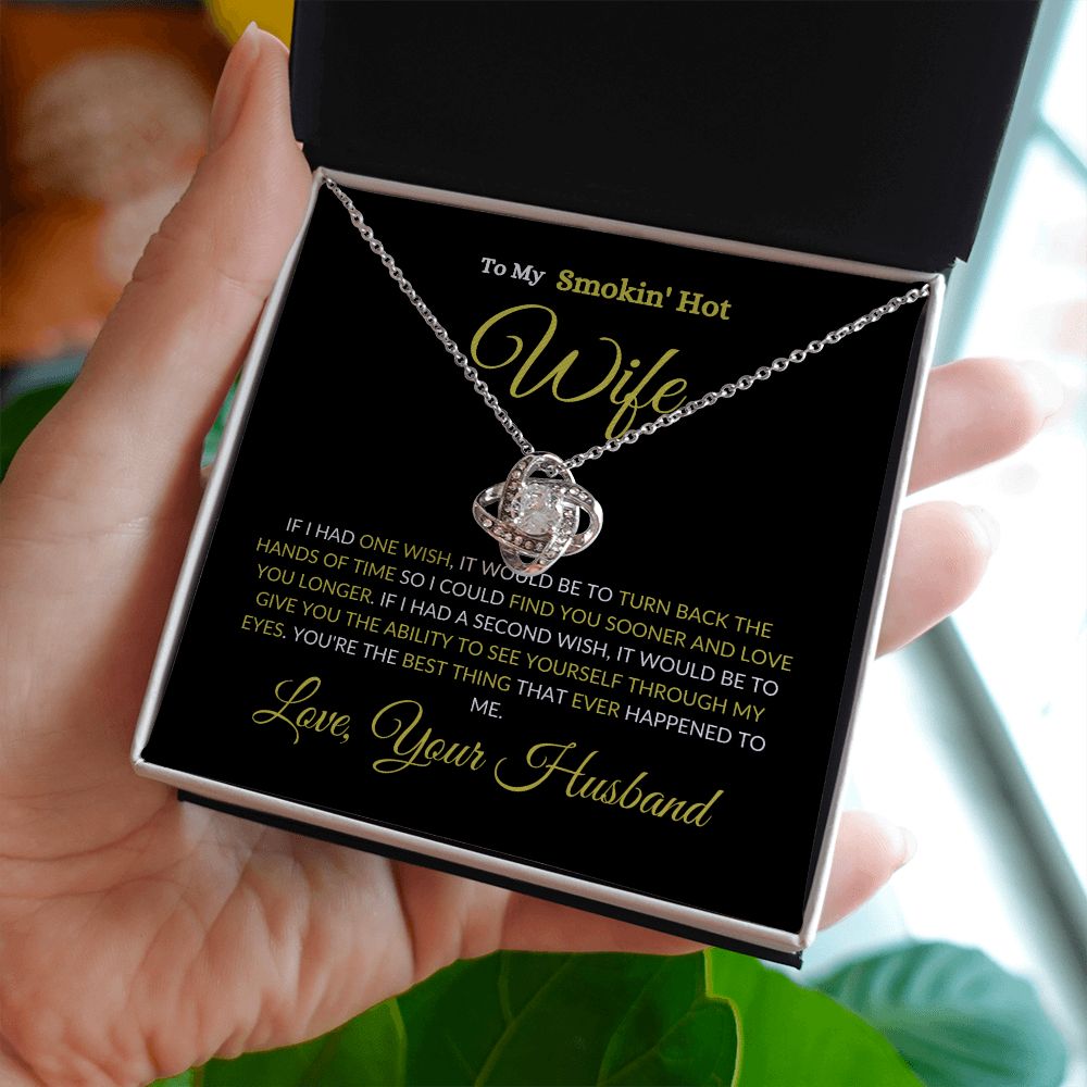 Wife Neckless Love Knot