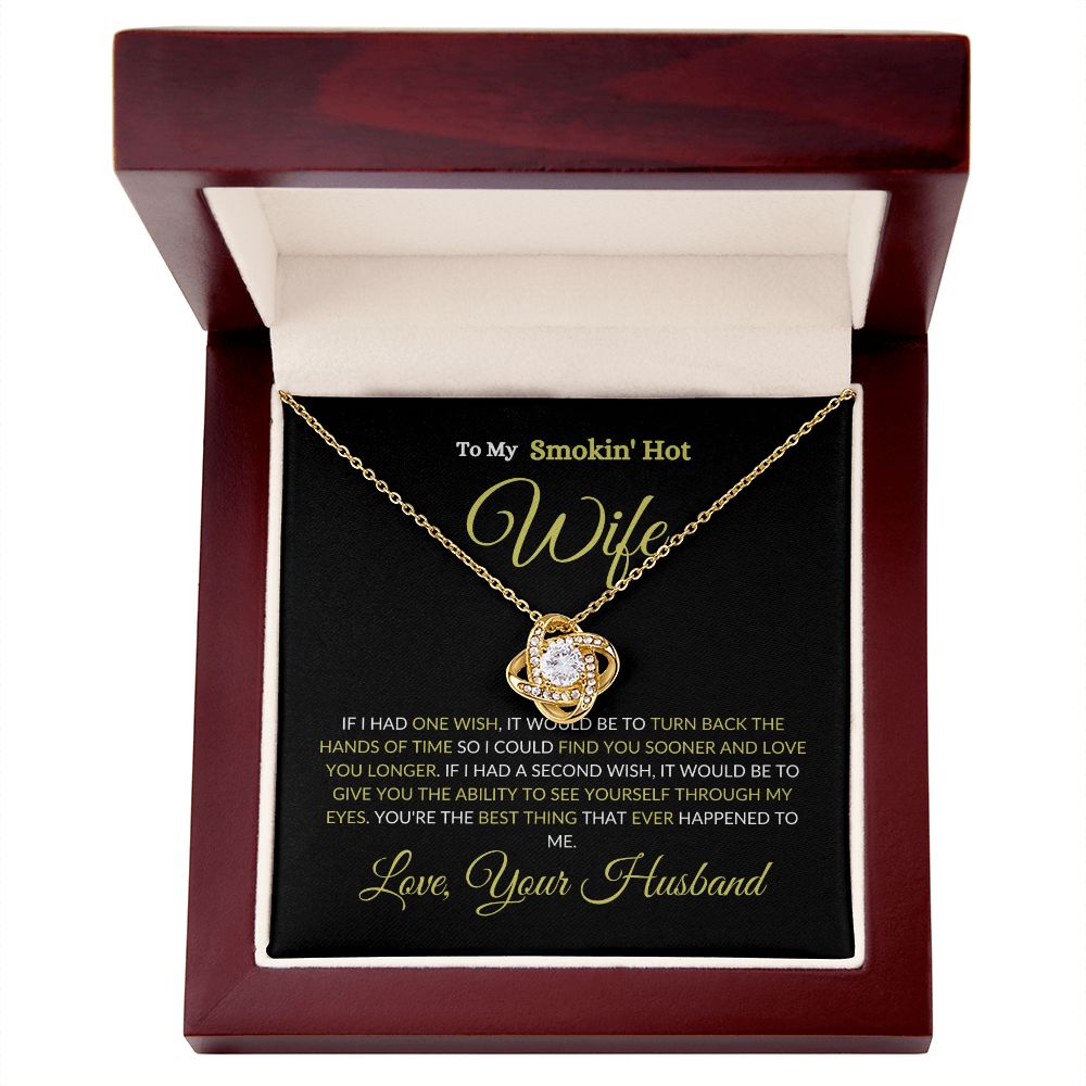 Wife Neckless Love Knot