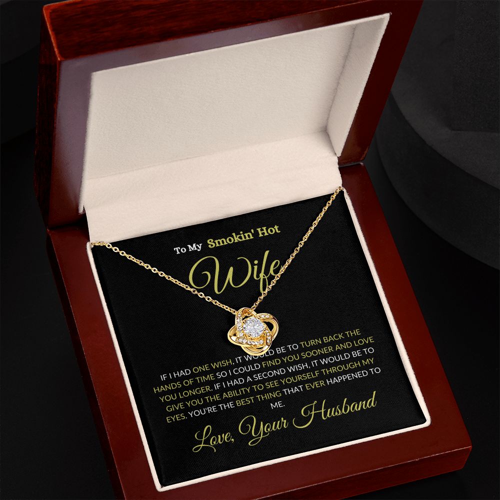 Wife Neckless Love Knot