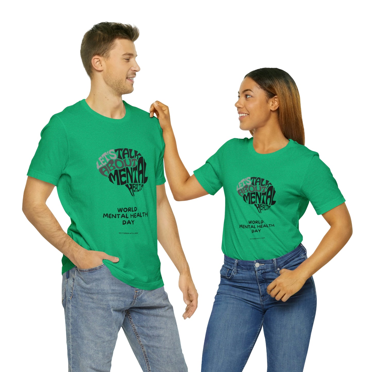 Mental Health Awareness Unisex Jersey Short Sleeve Tee