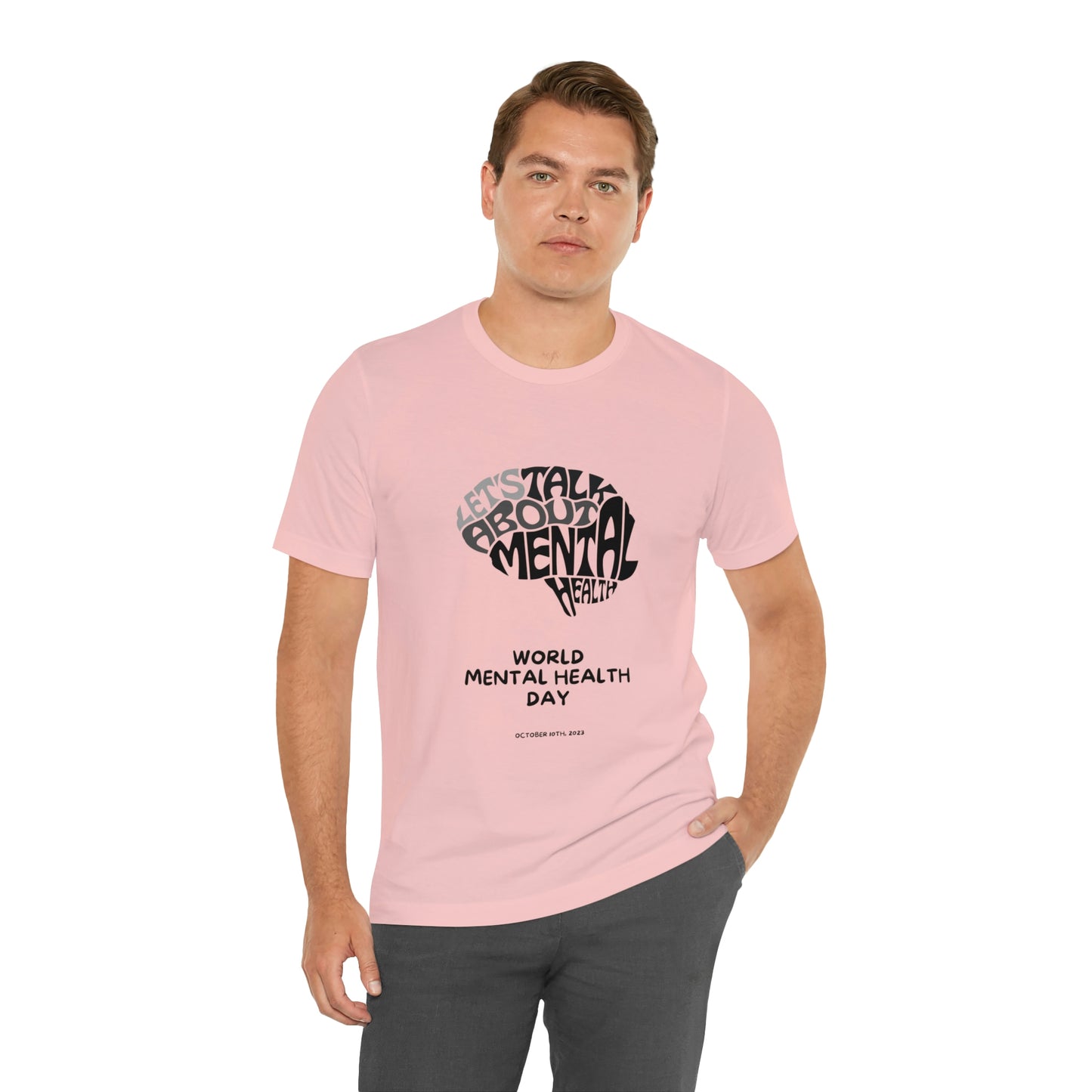 Mental Health Awareness Unisex Jersey Short Sleeve Tee