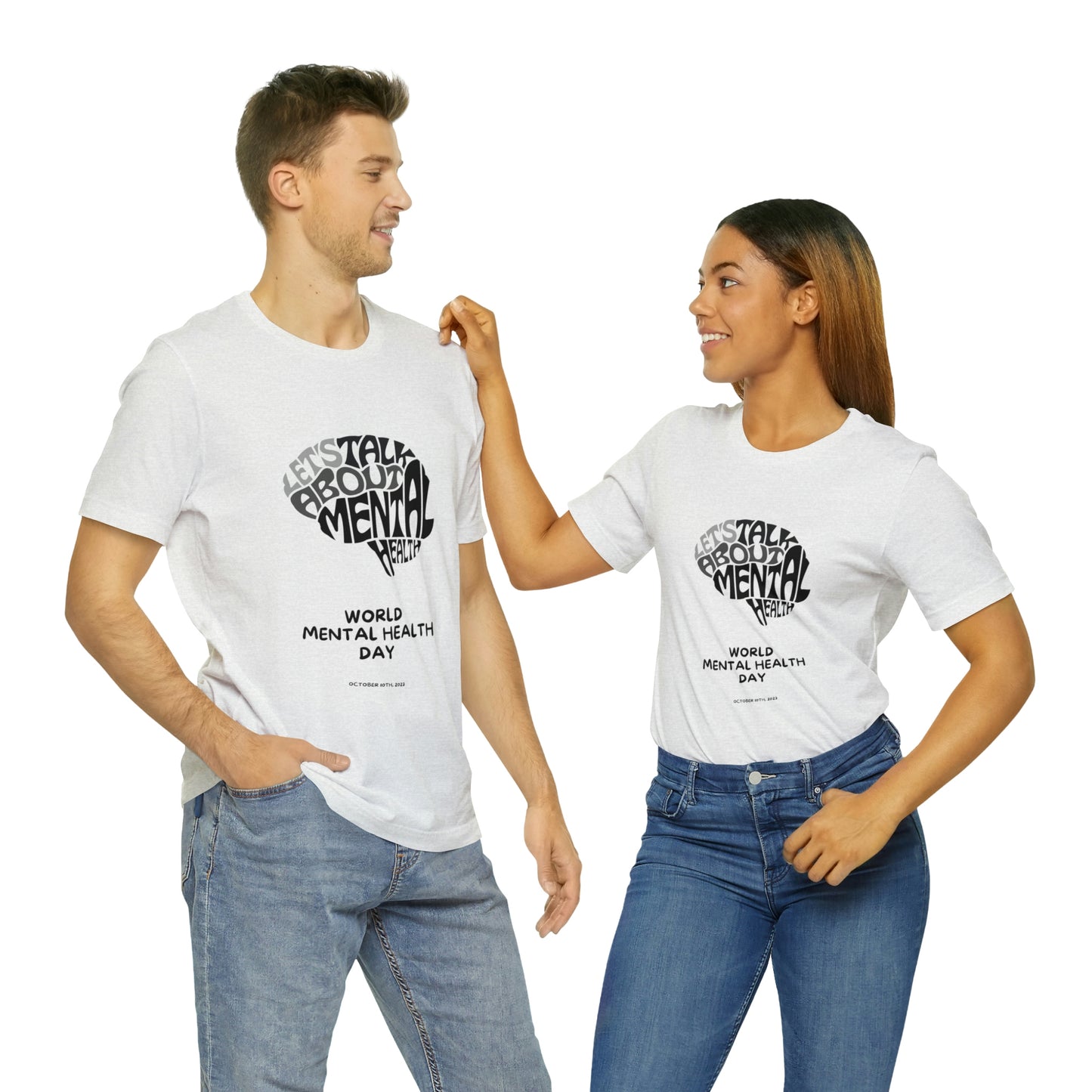 Mental Health Awareness Unisex Jersey Short Sleeve Tee
