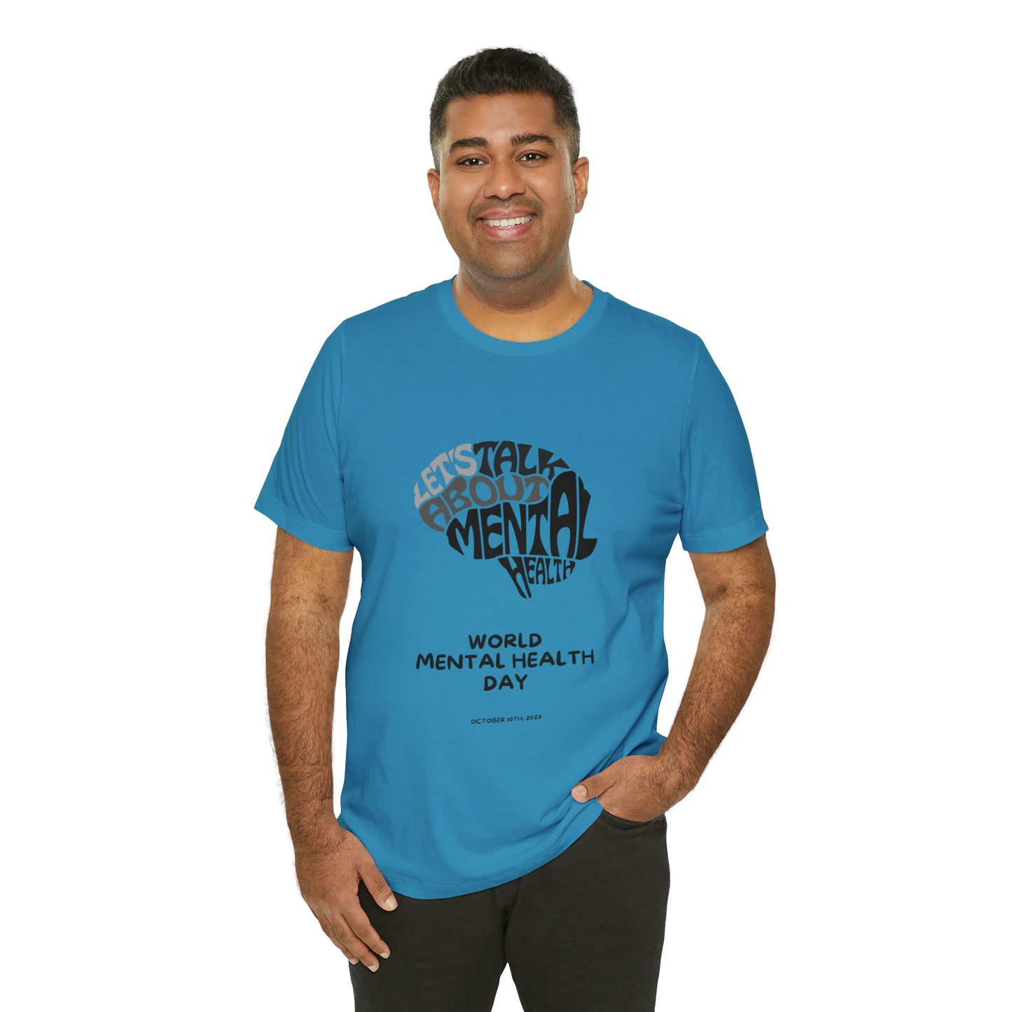 Mental Health Awareness Unisex Jersey Short Sleeve Tee