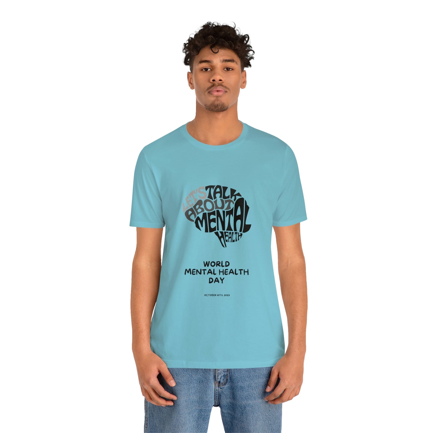 Mental Health Awareness Unisex Jersey Short Sleeve Tee