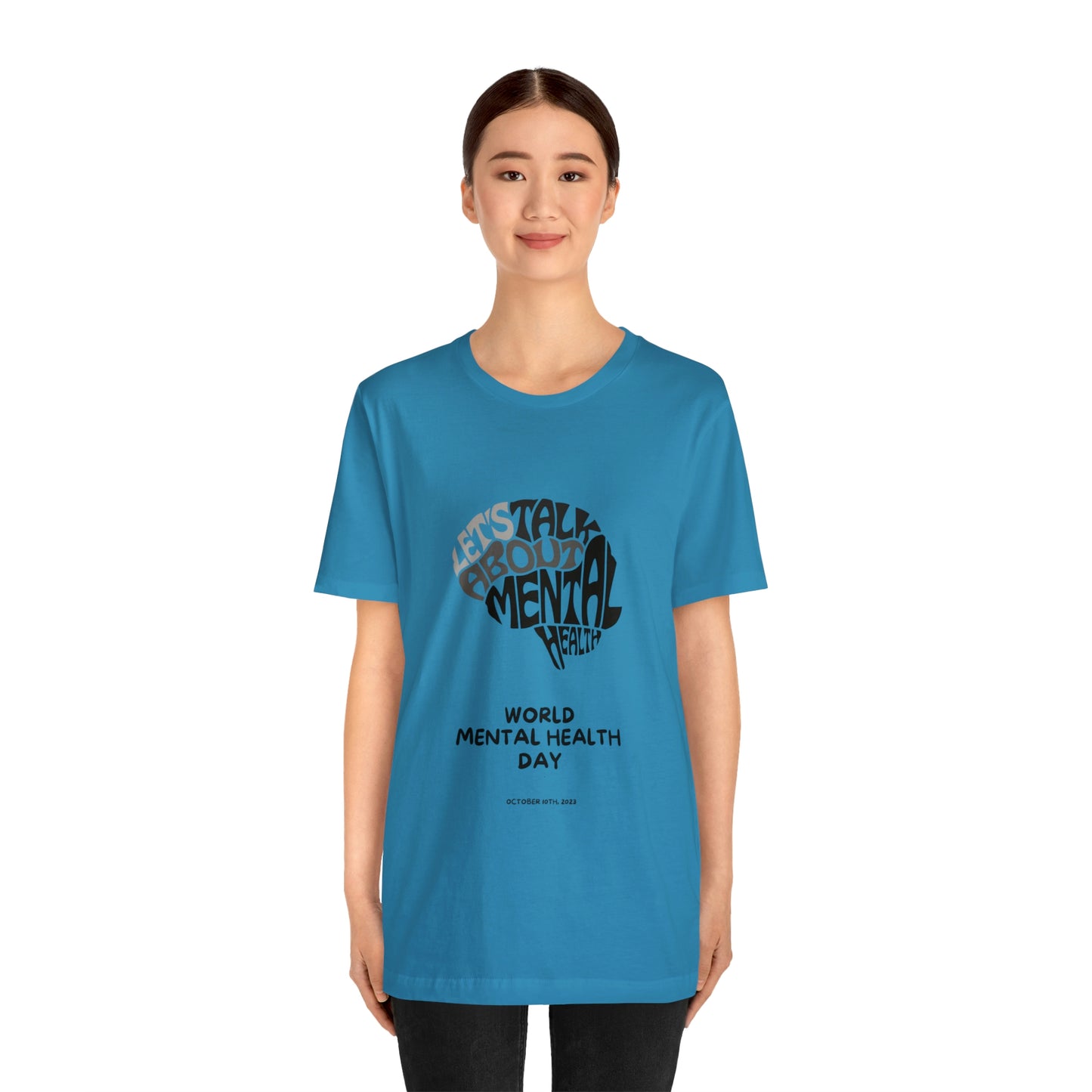 Mental Health Awareness Unisex Jersey Short Sleeve Tee