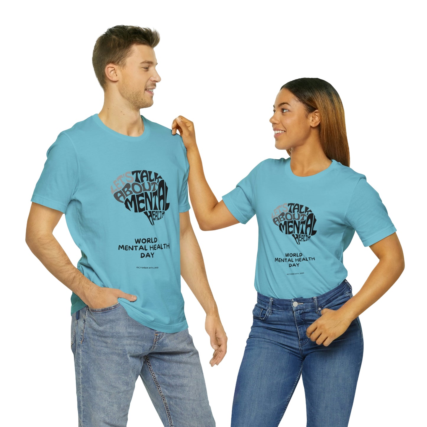 Mental Health Awareness Unisex Jersey Short Sleeve Tee