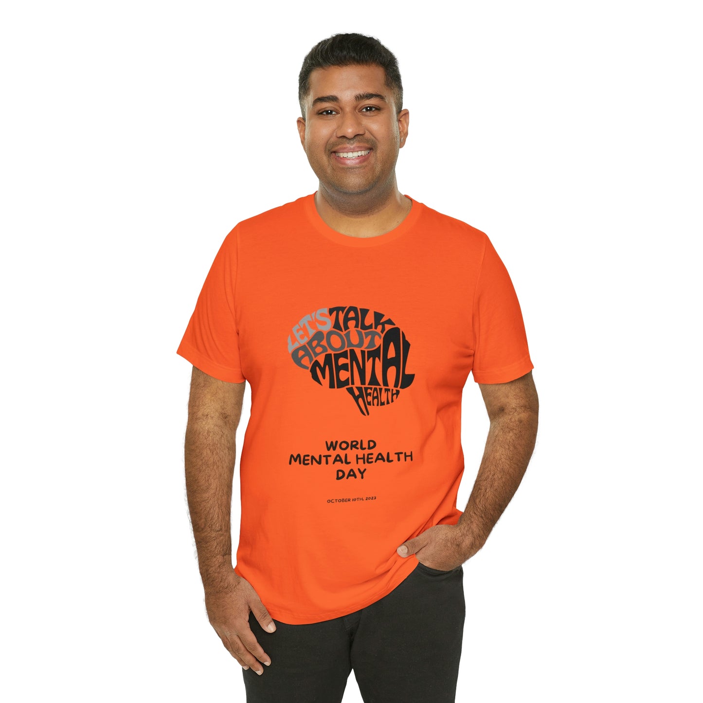 Mental Health Awareness Unisex Jersey Short Sleeve Tee