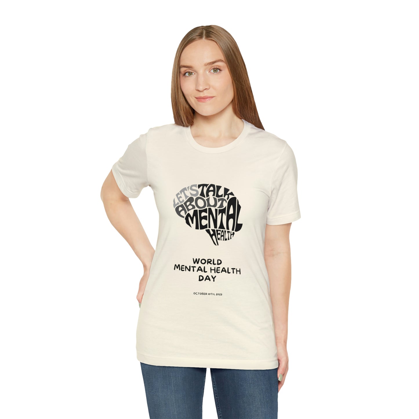 Mental Health Awareness Unisex Jersey Short Sleeve Tee