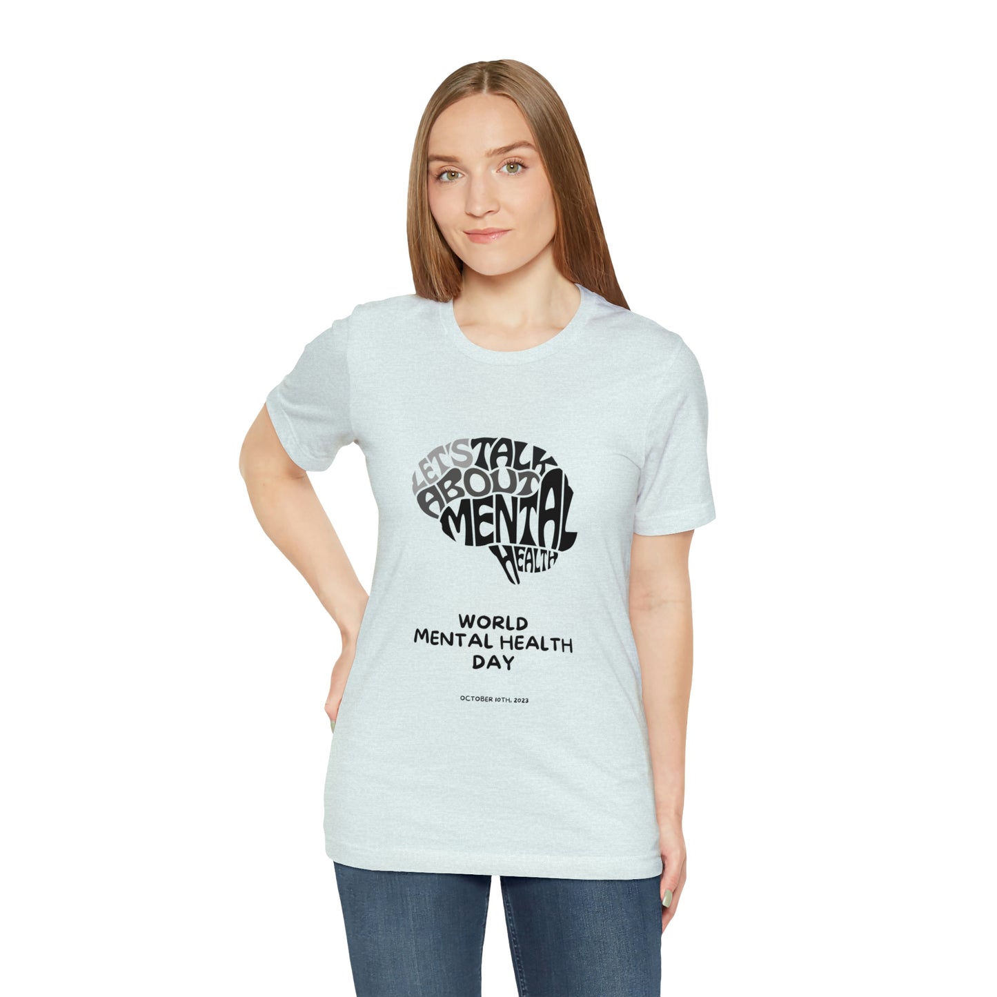 Mental Health Awareness Unisex Jersey Short Sleeve Tee
